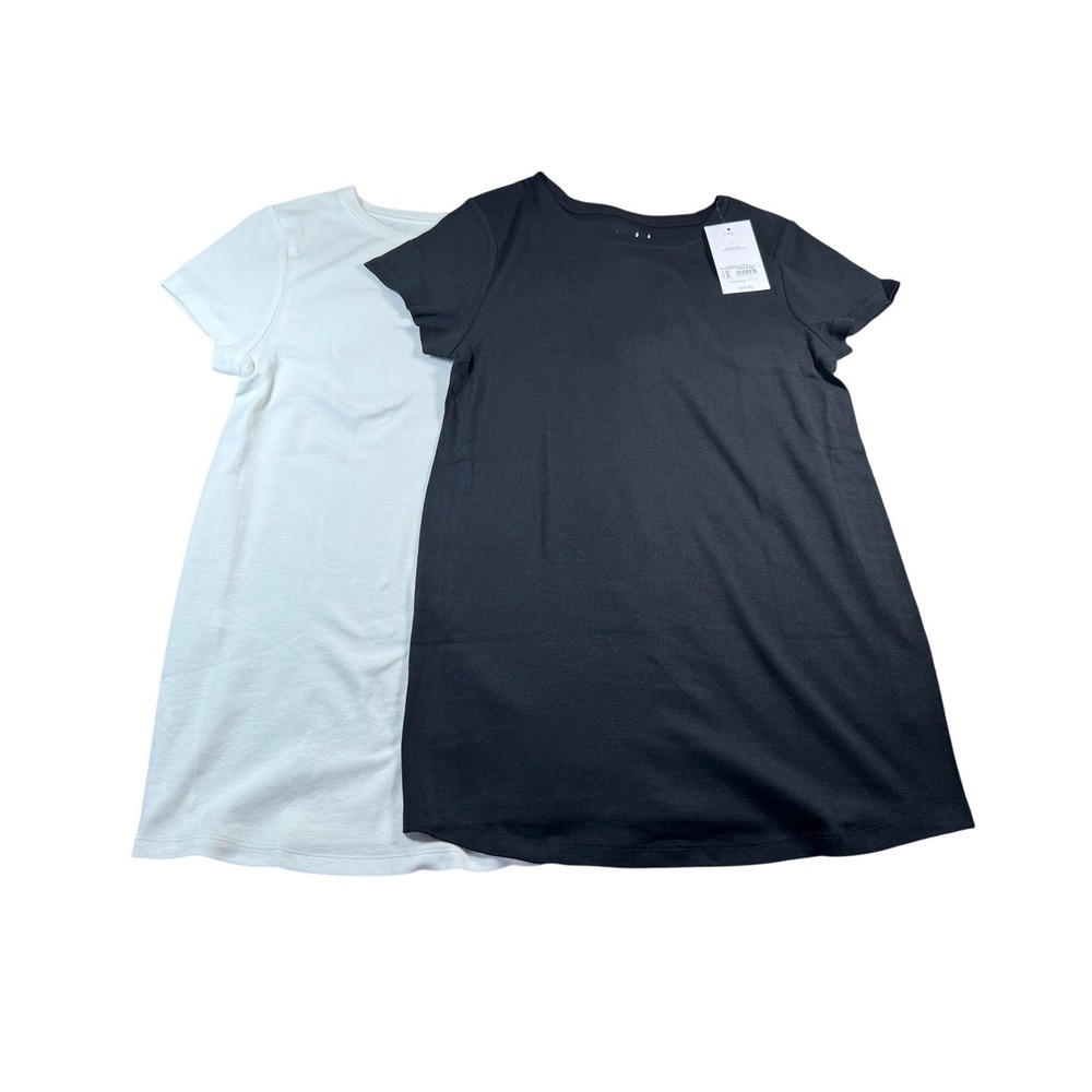 Isabel by Ingrid & Isabel Maternity Short Sleeve T-Shirt Bundle Black White L